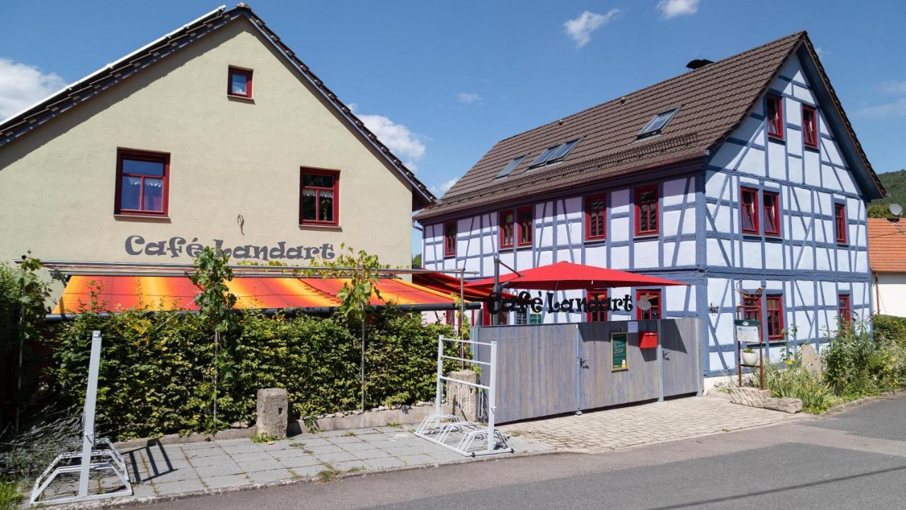 Cafe Landart Im Thueringer Finistere Apartman Plaue  Kültér fotó