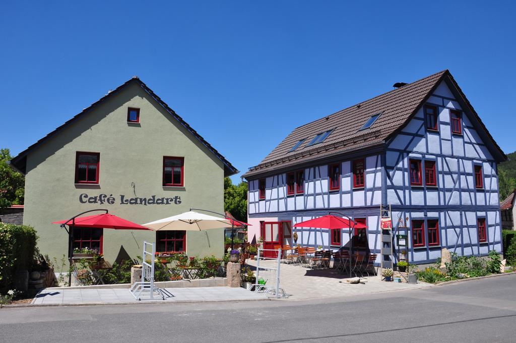 Cafe Landart Im Thueringer Finistere Apartman Plaue  Szoba fotó