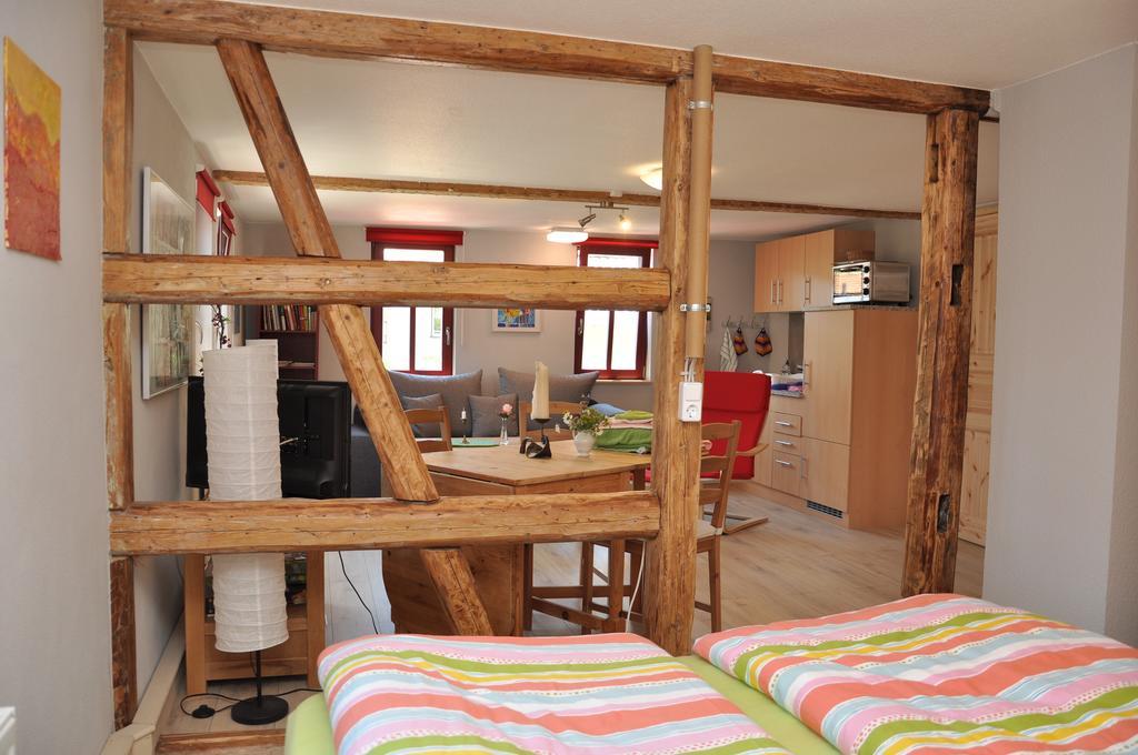 Cafe Landart Im Thueringer Finistere Apartman Plaue  Szoba fotó