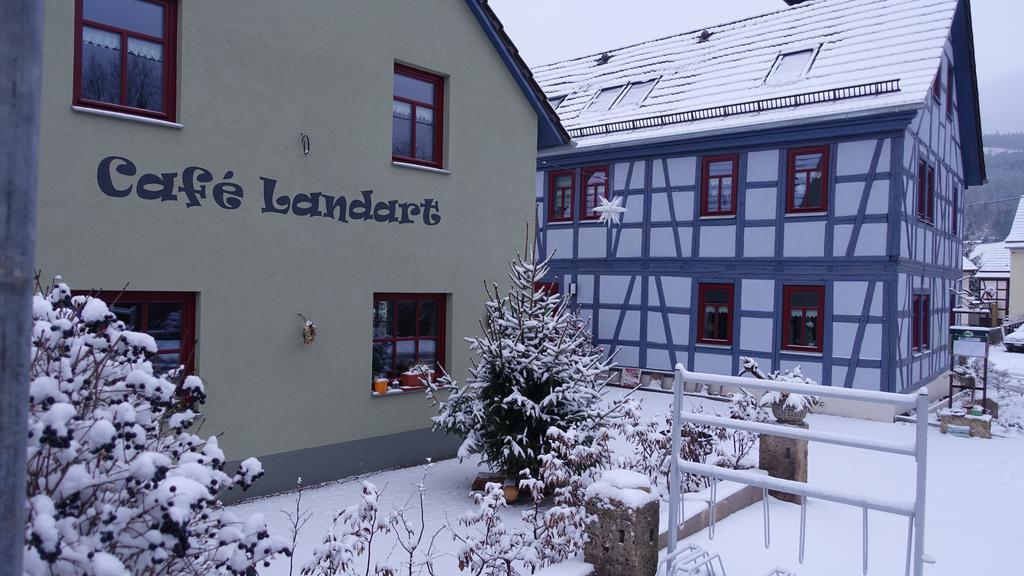 Cafe Landart Im Thueringer Finistere Apartman Plaue  Kültér fotó