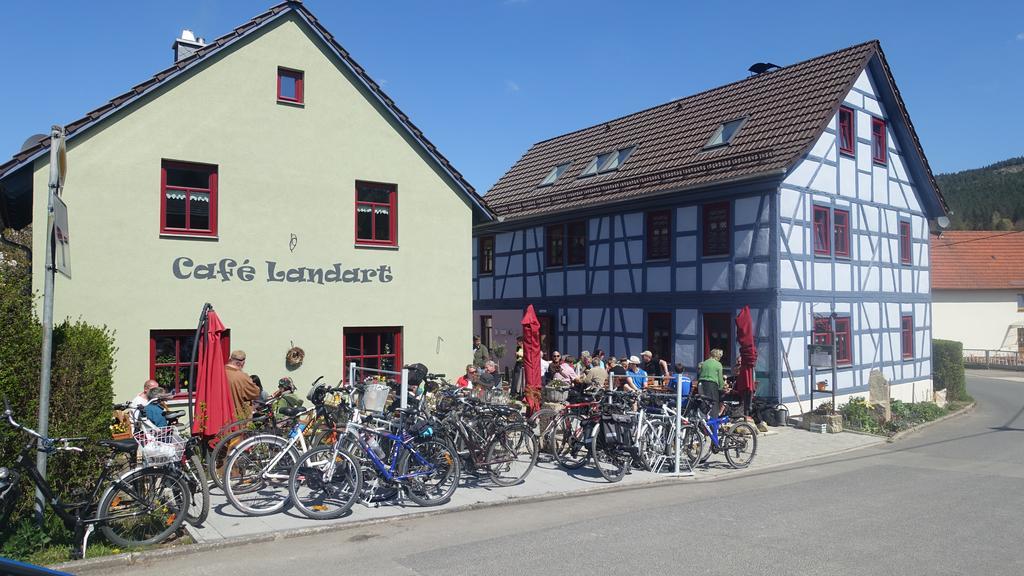 Cafe Landart Im Thueringer Finistere Apartman Plaue  Kültér fotó