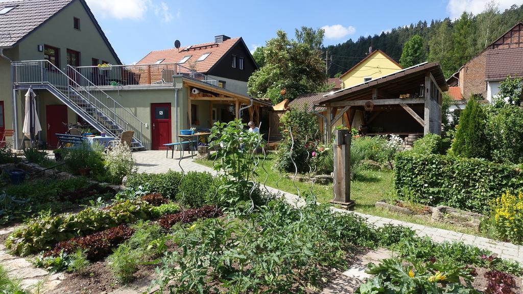 Cafe Landart Im Thueringer Finistere Apartman Plaue  Kültér fotó